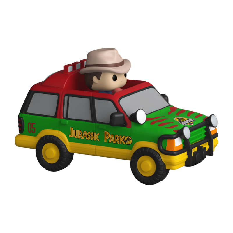 Funko Bitty POP Ride Jurassic Park Dr. Alan Grant y Jurassic Suv