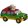 Funko Bitty POP Ride Jurassic Park Dr. Alan Grant y Jurassic Suv