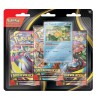 Blister juego cartas coleccionables 3 sobres refuerzo Mega Evolucion Pokemon español surtido