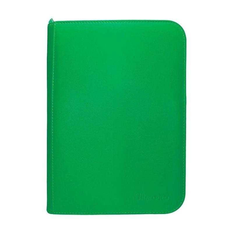 Carpeta con cremallera 4 bolsillos PRO-Binder Zippered Verde Ultra Pro