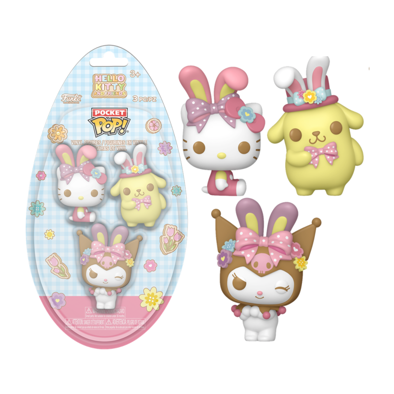 Funko POP pack 3 Hello Kitty and Friends with Bunny Ears Sanrio