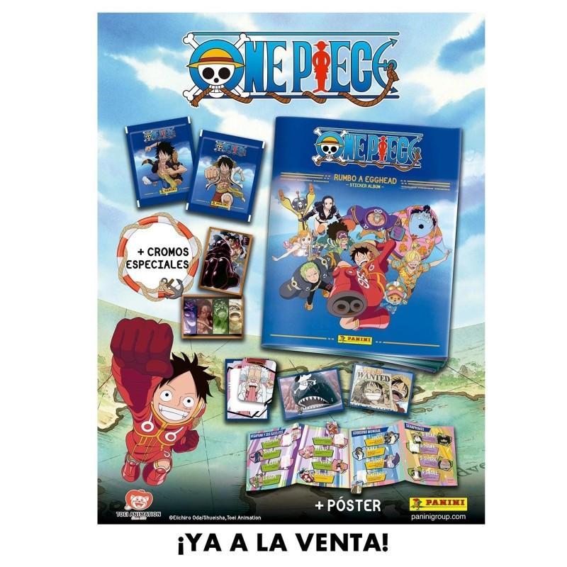 Cartón (Álbum + 4 Sobres) Rumbo a Egghead One Piece - Panini Cromos