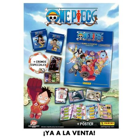 Cartón (Álbum + 4 Sobres) Rumbo a Egghead One Piece - Panini Cromos