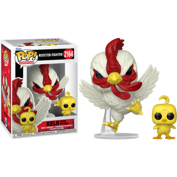 Funko POP Keiji con Piyoko 2164 Rooster Fighter