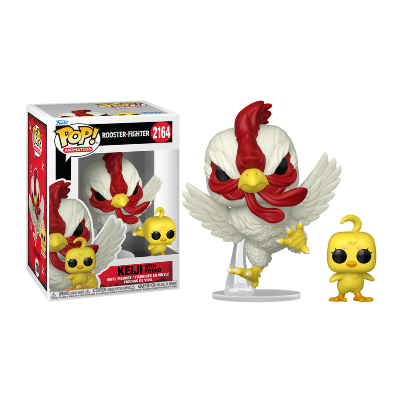 Funko POP Keiji con Piyoko 2164 Rooster Fighter