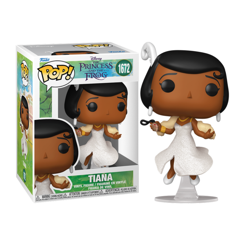 Funko POP Tiana 1672 Tiana y el sapo
