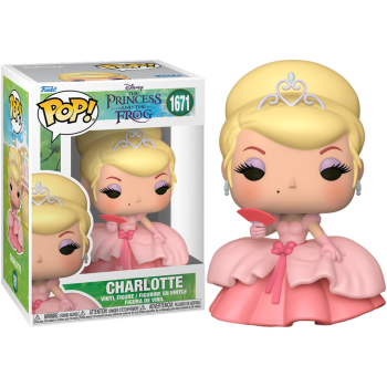 Funko POP Charlotte 1671 Tiana y el sapo