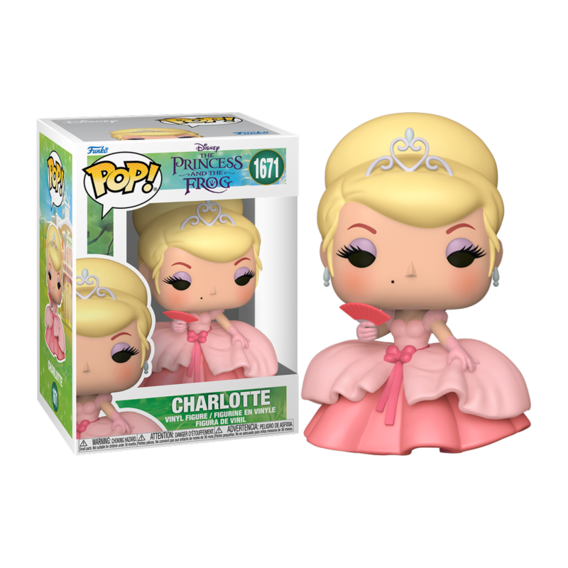 Funko POP Charlotte 1671 Tiana y el sapo