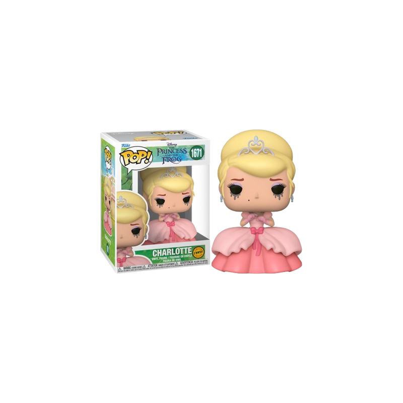 Funko POP Charlotte 1671 Tiana y el sapo CHASE
