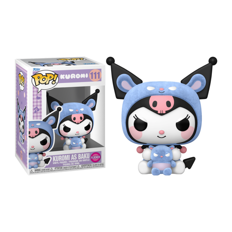 Funko POP Kuromi como Baku 111 Kuromi