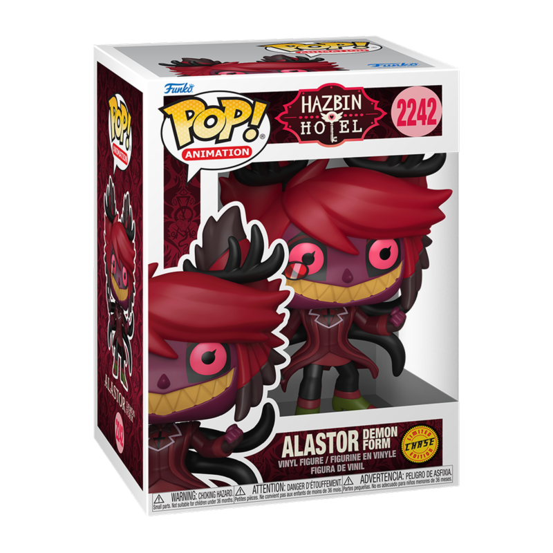 Funko POP Alastor 2242 Hazbin Hotel CHASE