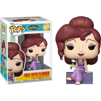 Funko POP Megara con la Flor 1667 Hercules