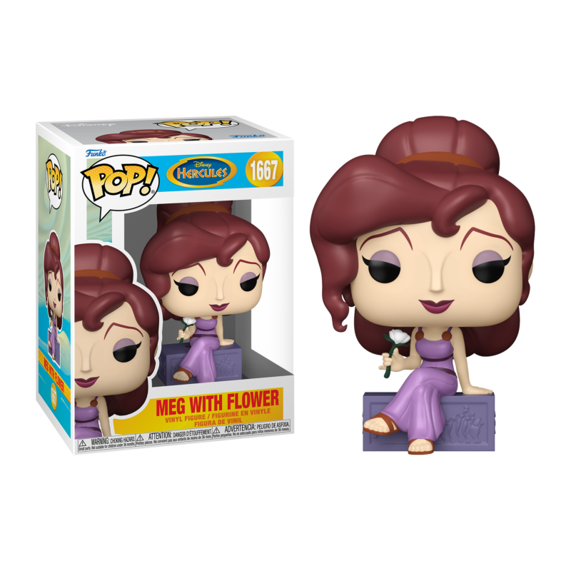 Funko POP Megara con la Flor 1667 Hercules