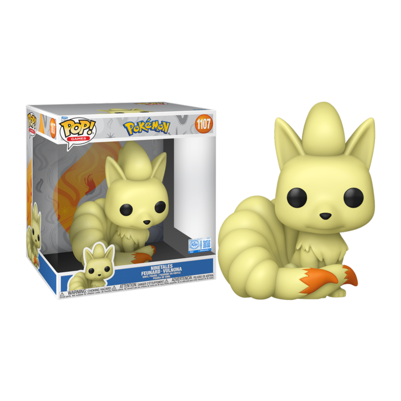 Funko POP Ninetiles 1107 Pokemon Super Sized Jumbo 25 cm