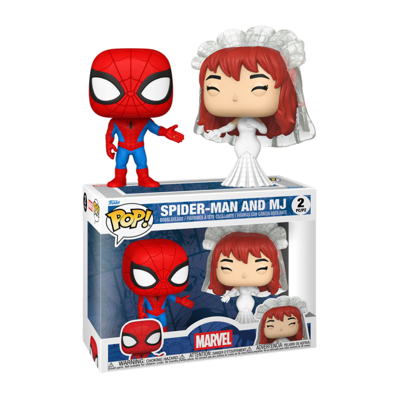 Funko POP Spider-Man y MJ Pack Boda