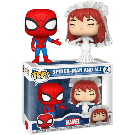 Funko POP Spider-Man y MJ Pack Boda