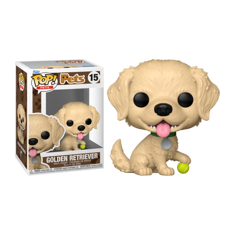 Funko POP Golden Retriever 15 Pets