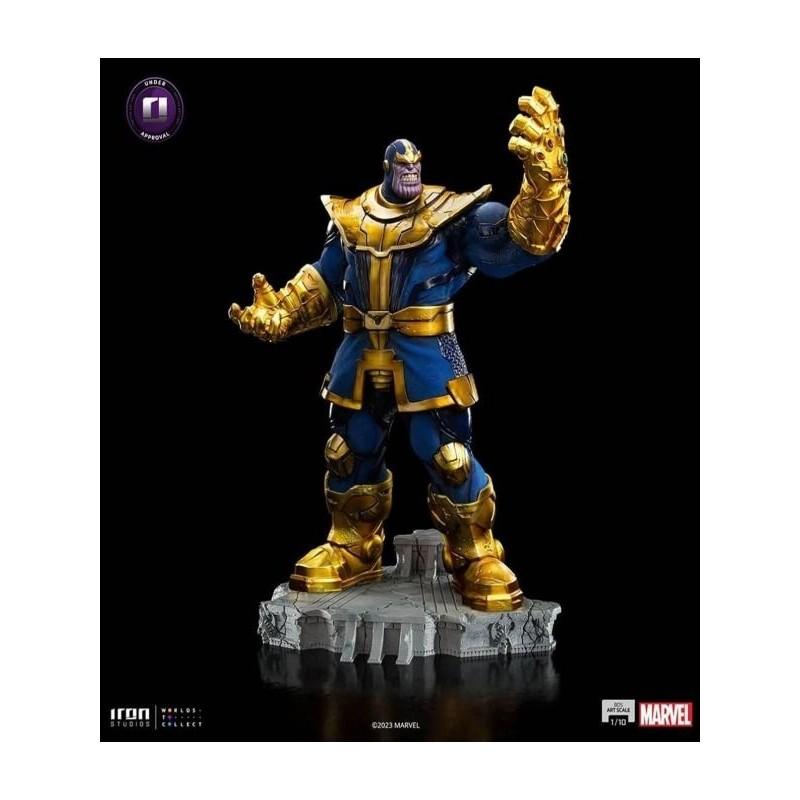 Figura Thanos Infinity Gauntlet Diorama 30cm Marvel Iron Studios