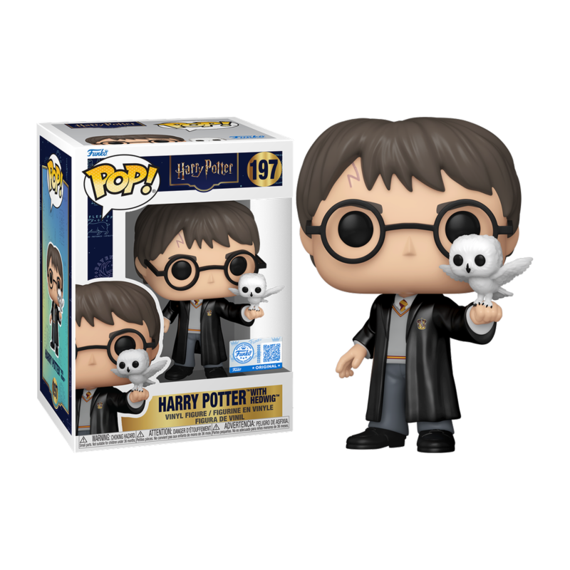 Funko POP Harry Potter con Hedwig 197 Harry Potter