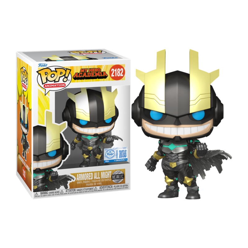 Funko POP All Might con Armadura 2182 My Hero Academia