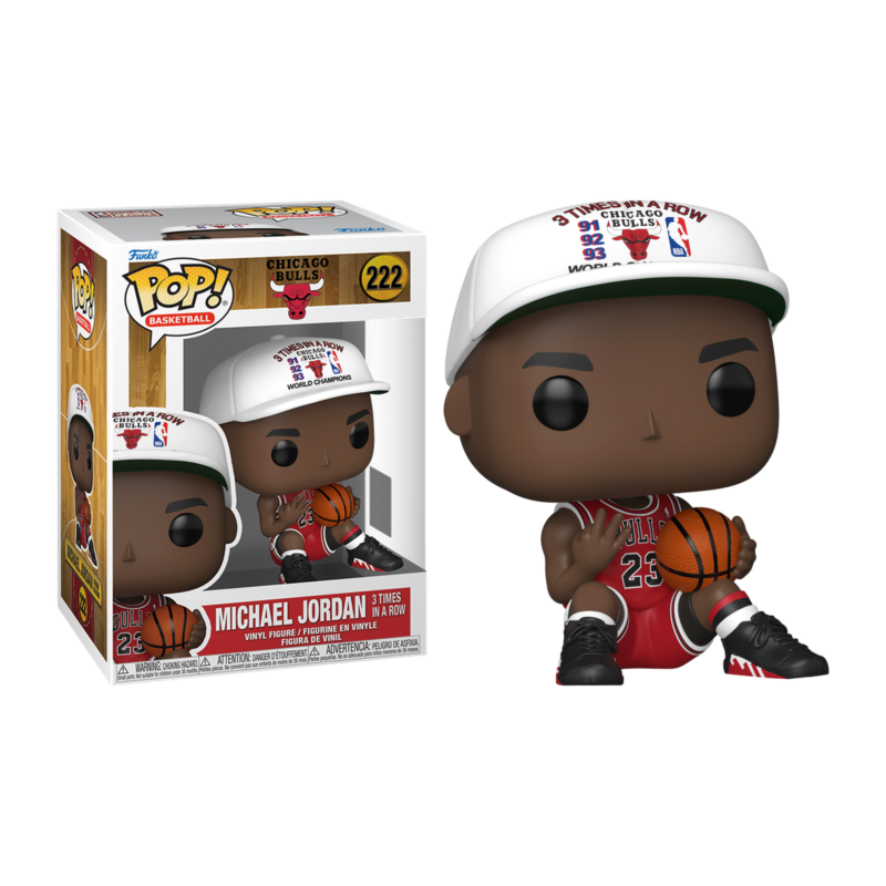 Funko POP Michael Jordan (3 Times in a Row) 222 Chicago Bulls