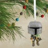 Figura decorativa Funko Pop! Mandalorian con Grogu 8 cm