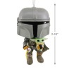Figura decorativa Funko Pop! Mandalorian con Grogu 8 cm