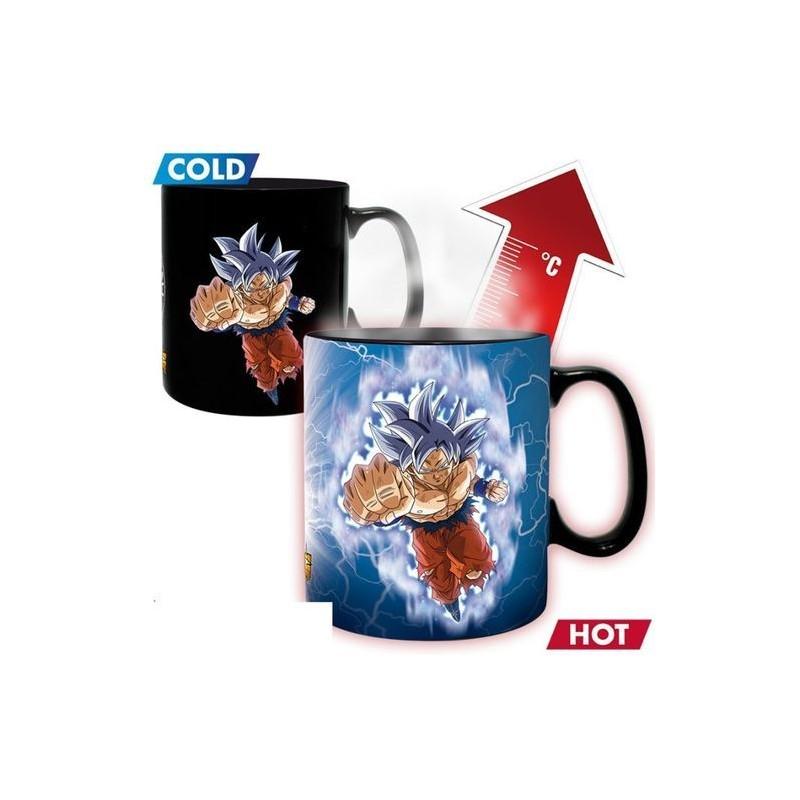 taza DRAGON BALL SUPER Heat Change 460ml Goku vs Jiren