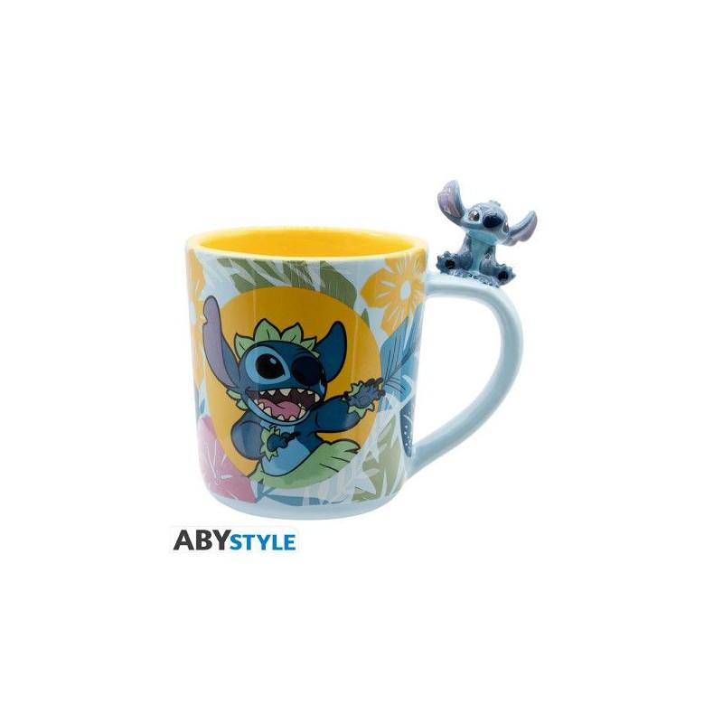 Taza Stitch Hawaiano 460ml