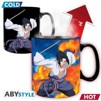 Taza Termica Naruto vs Sasuke 460ml