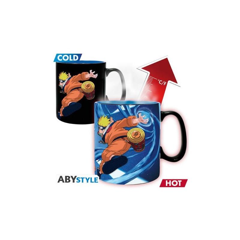 Taza Termica Naruto vs Sasuke 460ml