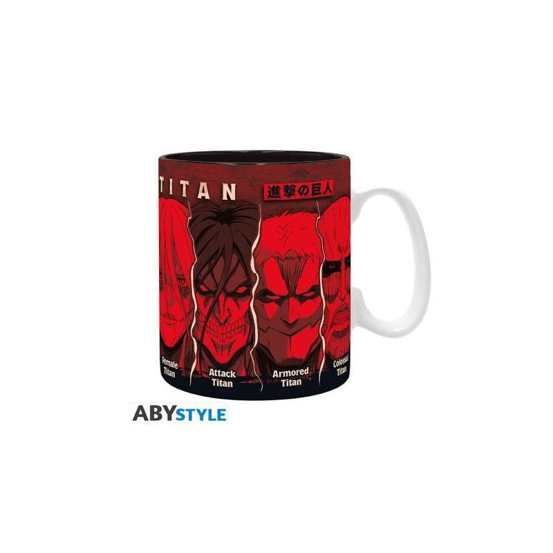 Taza Ataque A Los Titanes 460ml
