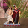 Figura Enesco Aladdín Y Jafar 24cm