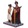 Figura Enesco Aladdín Y Jafar 24cm