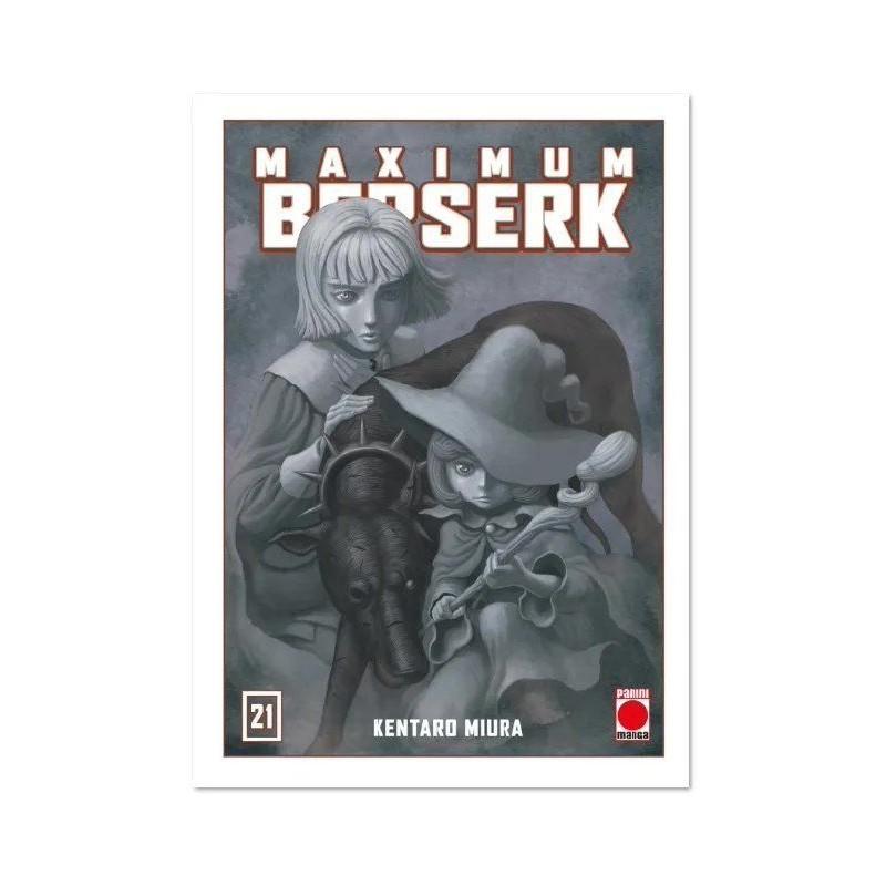 Maximum Berserk 21 (Sobrecubierta alternativa + 4 postales)