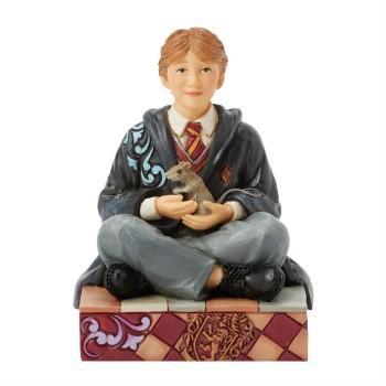 Figura Enesco Ron Weasley con Scabbers Harry…