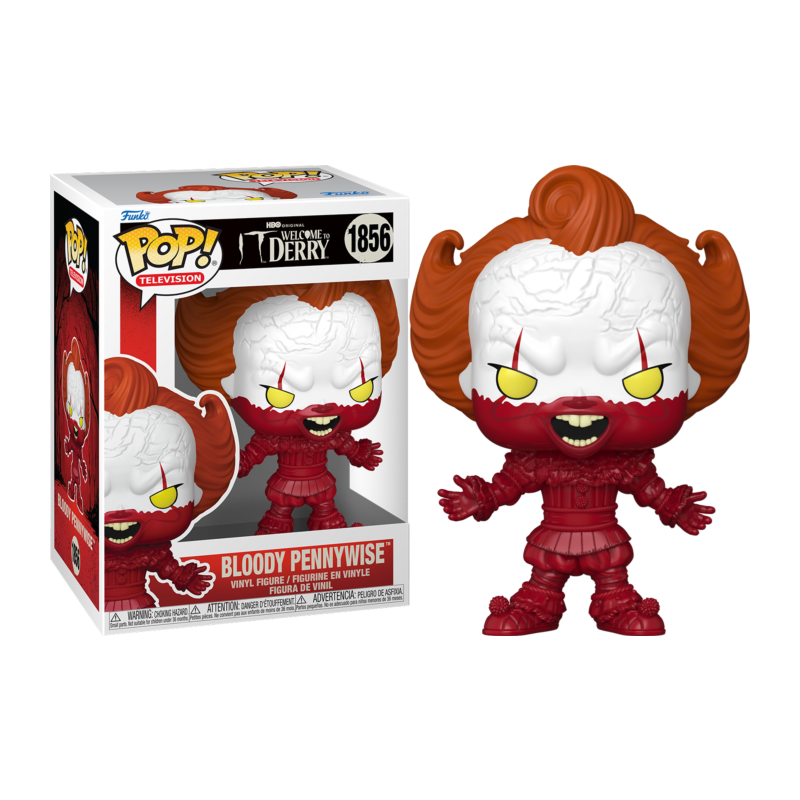 Funko POP Pennywise Sangriento 1856 IT Welcome to Derry