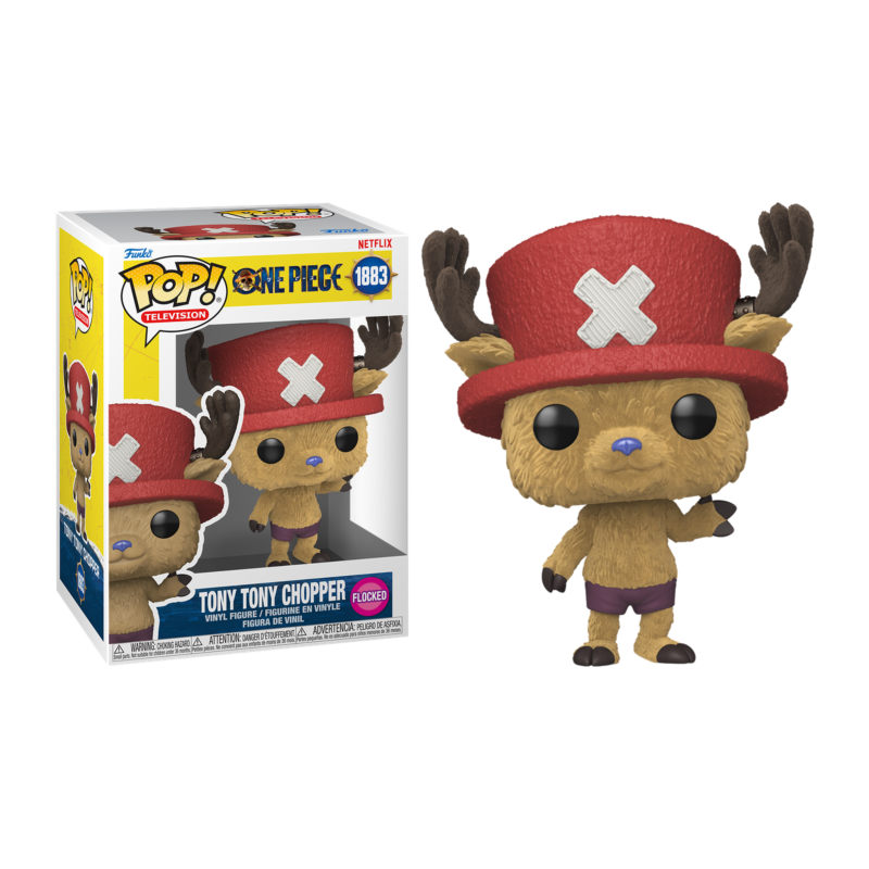 Funko POP Tony Tony Chopper 1883 One Piece Flocked