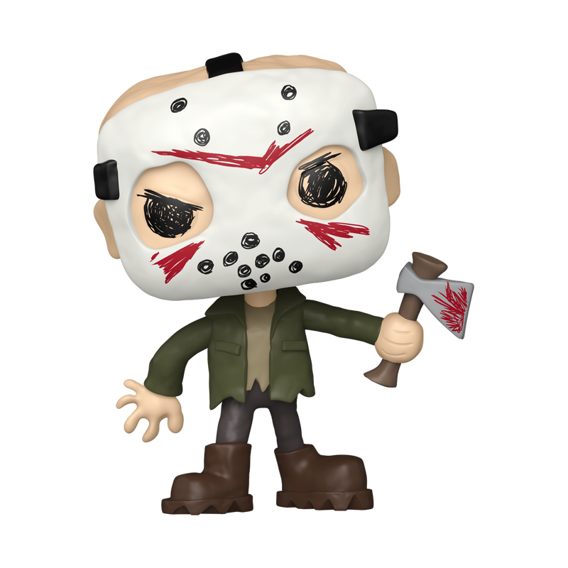 Funko POP Jason (Doodles) 2082 Cine de Terror