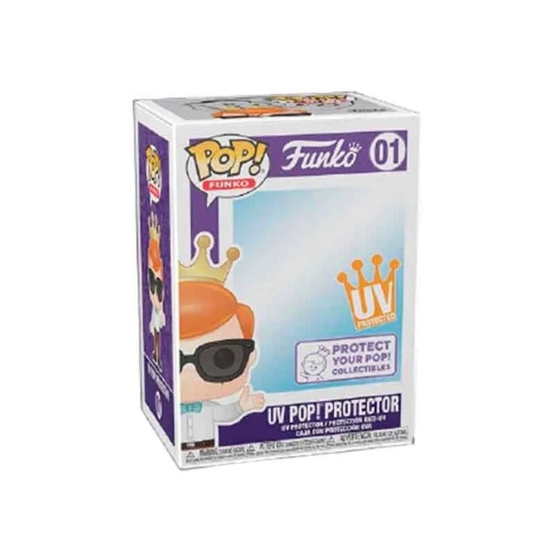 Protector para Funkos Premium con protección UV