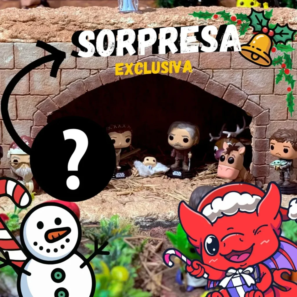 Personajes sorpresa y figuras únicas en el Belén Funko de MolaSerFriki