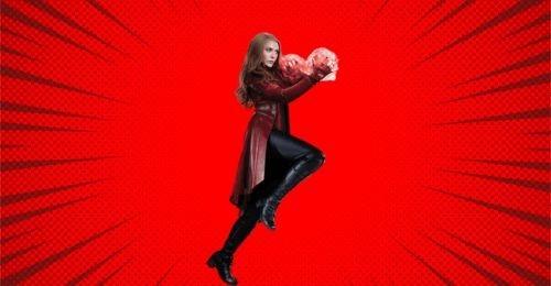 Bruja Escarlata (Scarlet Witch) Marvel magia colección