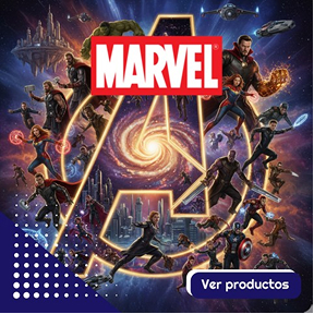 Regalos Frikis de Marvel: Spiderman, Capitana Marvel, y más